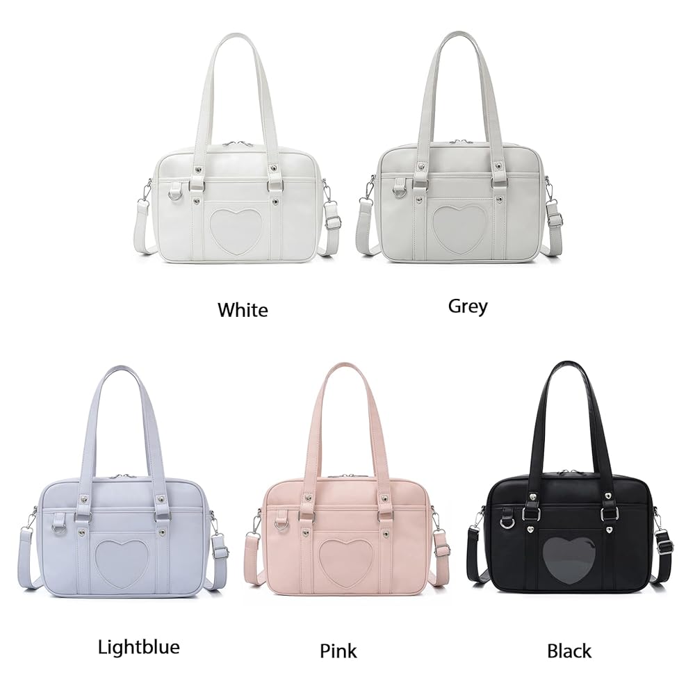♡6kidsmom♡☆レッスンバッグセット グログランレッドライン Amazon.co.jp: [NOTAG] スクールバッグ 女子 高校生 通学バック